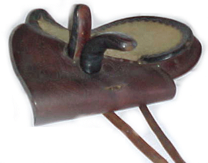 photo of side saddle