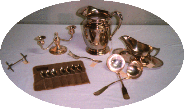 photo of some of the silver